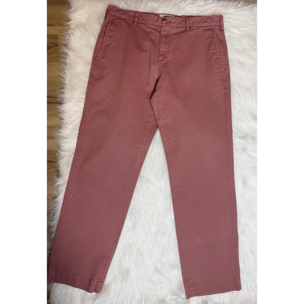 Joseph Abbound Mens Rose Stretch Comfort Chino Pants Sz 36x32 Khakis Golf Casual
